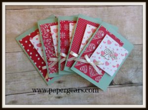 Valentines stack